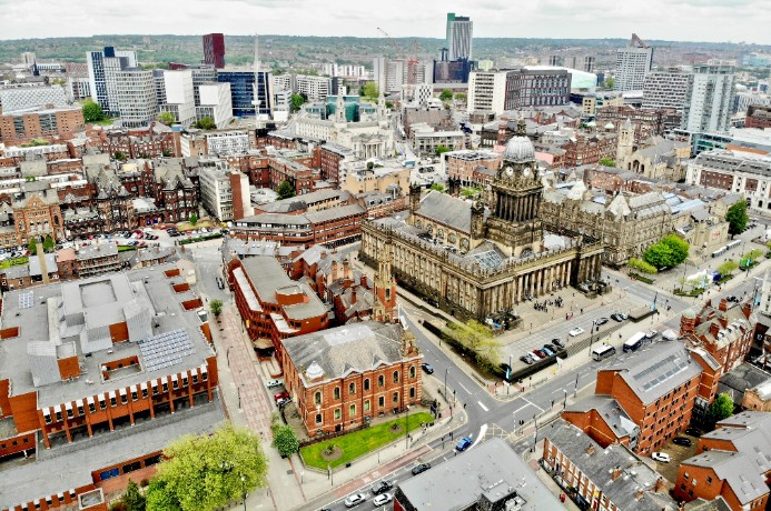 Leeds skyline