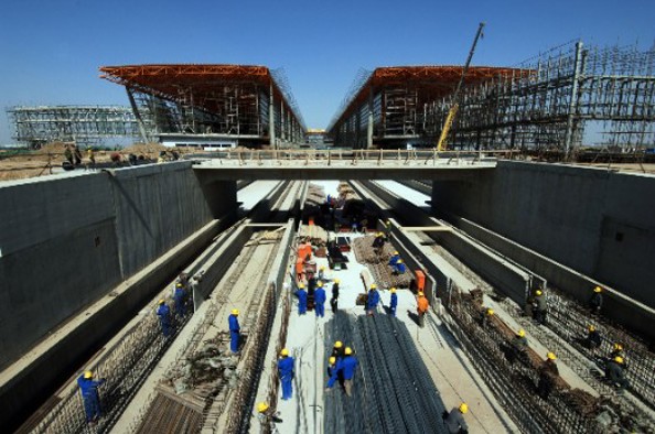 Highway construction