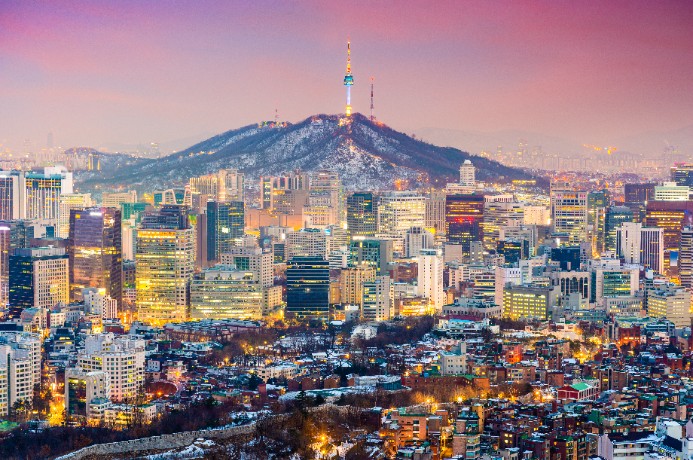 Seoul skyline