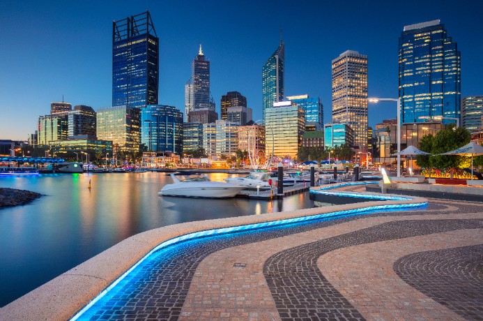 Perth skyline