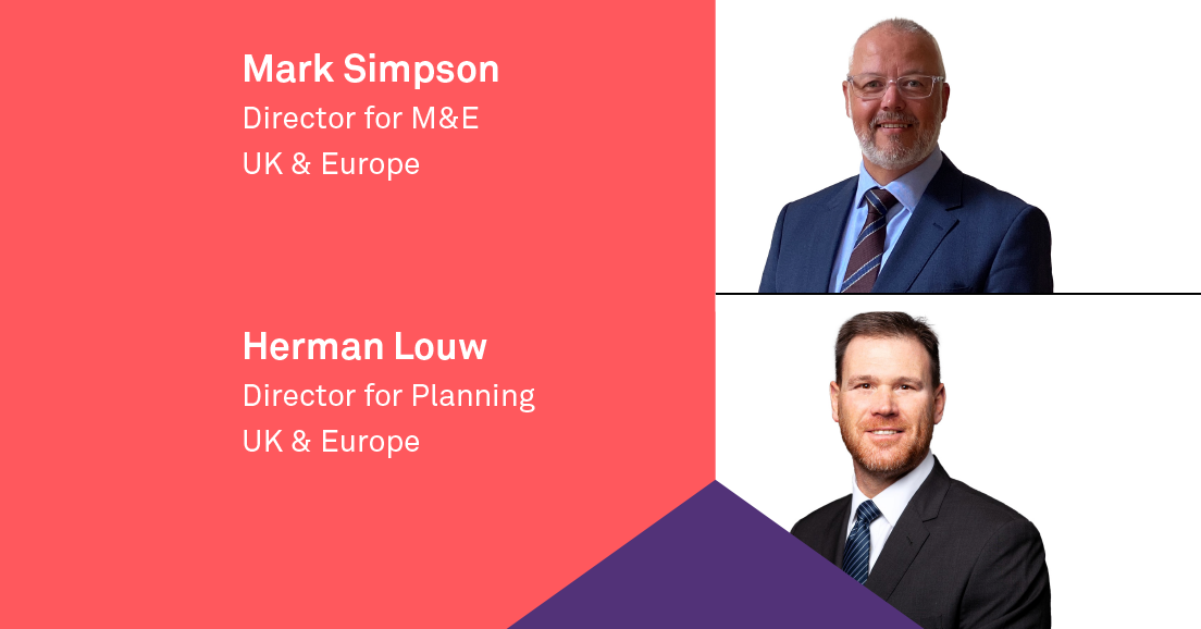 Mark Simpson and Herman Louw appointed to senior management team SYSTECH