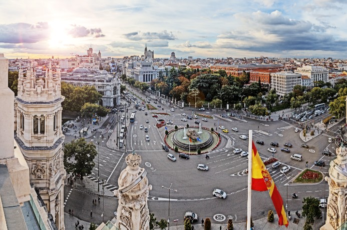 Madrid Skyline